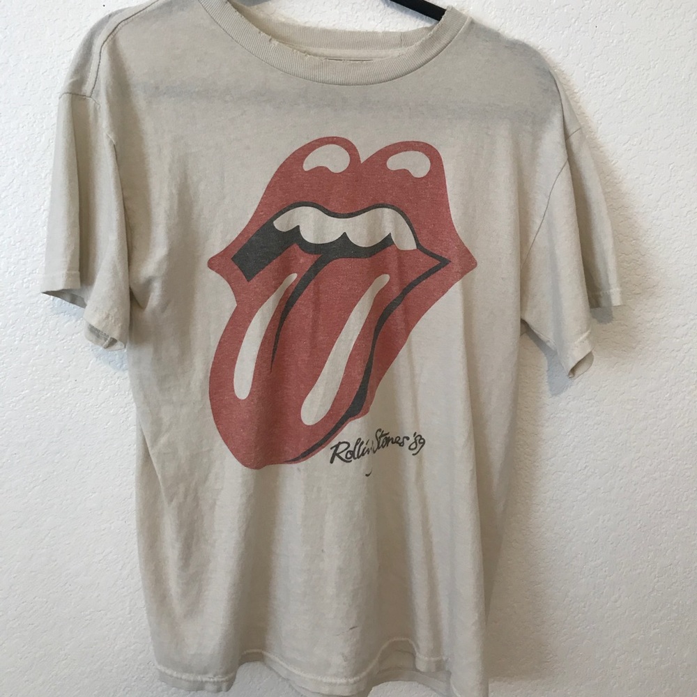 Brandy melville rolling stones T shirt